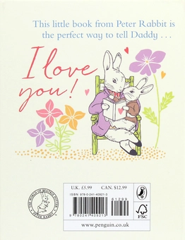 Паперова книга «Peter Rabbit I Love You Daddy», автор Беатріс Поттер - фото №2 - мініатюра