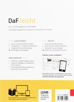 Паперова книга «DaF leicht. Kurs-und Ubungsbuch A1.1 (+ DVD-Rom)» - фото №2 - мініатюра