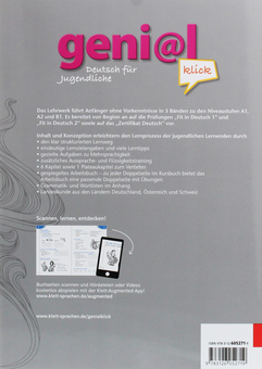 Паперова книга «geni@l klick. Arbeitsbuch A1.1», авторів Маруська Маріотта, Біргітта Фрьоліх - фото №2 - мініатюра