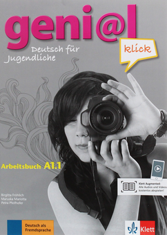 Паперова книга «geni@l klick. Arbeitsbuch A1.1», авторів Маруська Маріотта, Біргітта Фрьоліх - фото №1 - мініатюра