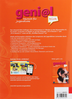 Бумажная книга «geni@l klick. Kursbuch A1.1», автор Майкл Кениг - фото №2 - миниатюра