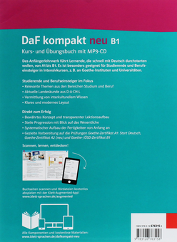 Бумажная книга «DaF kompakt neu B1. Kurs- und Ubungsbuch (+ CD-Rom)» - фото №2 - миниатюра
