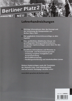 Бумажная книга «Berliner Platz 2. NEU. Lehrerhandreichungen», автор Сьюзан Кауфманн - фото №2 - миниатюра