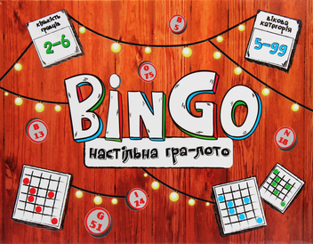  «Настольная игра Strateg BinGo (30757)», бренда Strateg - фото №2 - миниатюра