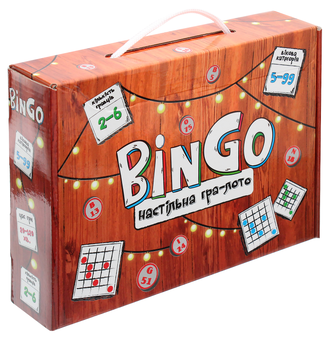  «Настольная игра Strateg BinGo (30757)», бренда Strateg - фото №1 - миниатюра