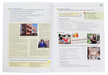 Паперова книга «Berliner Platz 3. NEU. Lehr- und Arbeitsbuch. Teil 1 (+CD-Rom)», авторів Крістіан Лемке, С’юзан Кауфманн, Ральф Соннтаг - фото №6 - мініатюра