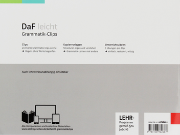 Паперова книга «DaF leicht. Grammatik-Clips A2» - фото №2 - мініатюра