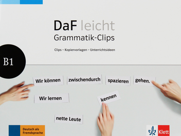 Паперова книга «DaF leicht. Grammatik-Clips B1» - фото №1 - мініатюра