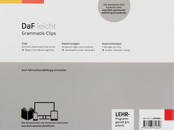 Паперова книга «DaF leicht. Grammatik-Clips A1» - фото №2 - мініатюра