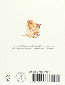 Бумажная книга «The Tale of Mrs. Tittlemouse», автор Беатрис Поттер - фото №2 - миниатюра