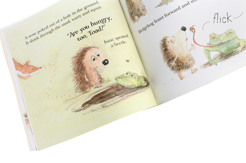 Бумажная книга «The Very Hungry Hedgehog», автор Рози Уэллсли - фото №4 - миниатюра