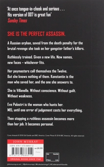 Паперова книга «Killing Eve. Codename Villanelle», автор Люк Дженнінгс - фото №2 - мініатюра