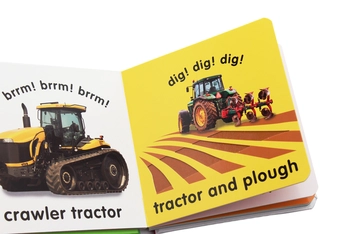 Паперова книга «Baby Touch and Feel Tractor» - фото №5 - мініатюра