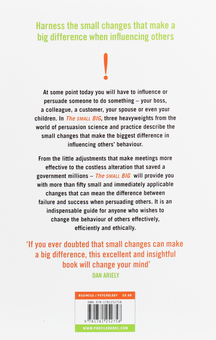 Паперова книга «The small BIG. Small Changes that Spark Big Influence», авторів Стів Мартін, Роберт Чалдині, Ноа Гольдштейн - фото №2 - мініатюра
