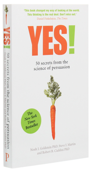 Бумажная книга «Yes! 50 Secrets From the Science of Persuasion», авторов Стив Мартин, Роберт Чалдини, Ной Гольдштейн - фото №3 - миниатюра