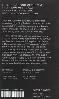 Бумажная книга «This Searing Light, the Sun and Everything Else. Joy Division. The Oral History», автор Джон Сэвидж - фото №2 - миниатюра