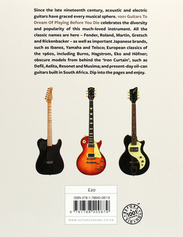Бумажная книга «1001 Guitars to Dream of Playing Before You Die», автор Терри Берроуз - фото №2 - миниатюра