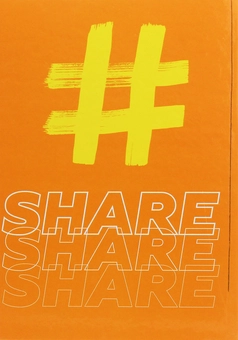 Бумажная книга «Share. Блокнот для записів А5» - фото №1 - миниатюра