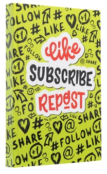 Паперова книга «Like Repost. Блокнот для записів А5» - фото №3 - мініатюра