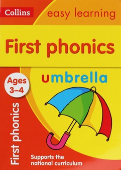 Бумажная книга «First Phonics Ages 3-4. Prepare for Preschool with easy home learning» - фото №1 - миниатюра