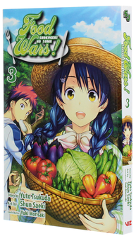 Бумажная книга «Food Wars! Shokugeki no Soma. Volume 3», авторов Юто Цукуда, Юки Морисаки - фото №3 - миниатюра