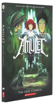 Бумажная книга «Amulet. The Last Council», автор Кадзу Кибуиси - фото №3 - миниатюра