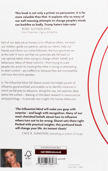 Бумажная книга «The Influential Mind: What the Brain Reveals About Our Power to Change Others », автор Тали Шарот	 - фото №2 - миниатюра