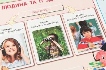 Бумажная книга «НУШ. Я досліджую світ. 3 клас. Комплект навчальних плакатiв», автор Ольга Таглина - фото №5 - миниатюра
