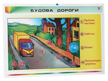 Бумажная книга «Я досліджую світ. Правила дорожнього руху. Таблиці», автор Наталья Будная - фото №3 - миниатюра
