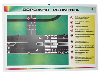 Бумажная книга «Я досліджую світ. Правила дорожнього руху. Таблиці», автор Наталья Будная - фото №4 - миниатюра