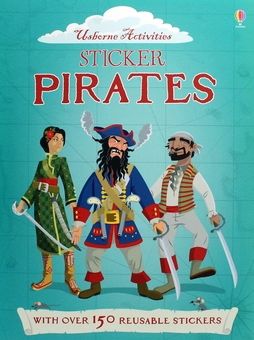 Паперова книга «Sticker Dressing Pirates», автор Луї Стовелл - фото №1 - мініатюра
