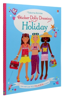 Бумажная книга «Sticker Dolly Dressing Holiday», автор Люси Боумэн - фото №3 - миниатюра