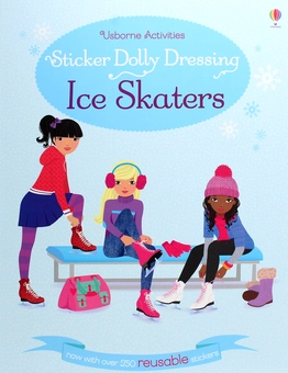 Бумажная книга «Sticker Dolly Dressing Ice Skaters», автор Фиона Уотт - фото №1 - миниатюра