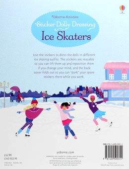 Бумажная книга «Sticker Dolly Dressing Ice Skaters», автор Фиона Уотт - фото №2 - миниатюра