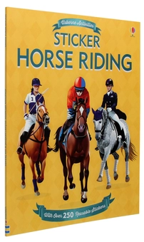 Бумажная книга «Sticker Horse Riding», автор Джонатан Мелмот - фото №3 - миниатюра