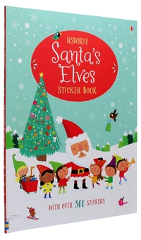 Бумажная книга «Santa's Elves Sticker Book», автор Фиона Уотт - фото №3 - миниатюра