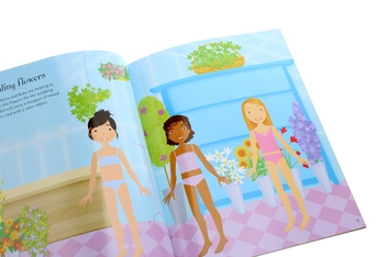 Бумажная книга «Sticker Dolly Dressing Bridesmaids», автор Люси Боумэн - фото №5 - миниатюра