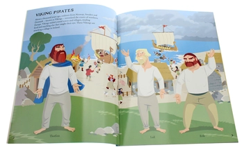 Паперова книга «Sticker Dressing Pirates», автор Луї Стовелл - фото №4 - мініатюра