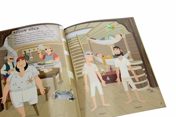 Паперова книга «Sticker Dressing Pirates», автор Луї Стовелл - фото №5 - мініатюра