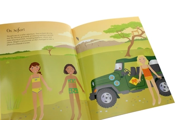 Бумажная книга «Sticker Dolly Dressing Holiday», автор Люси Боумэн - фото №5 - миниатюра