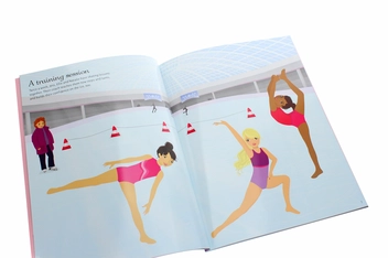 Бумажная книга «Sticker Dolly Dressing Ice Skaters», автор Фиона Уотт - фото №6 - миниатюра