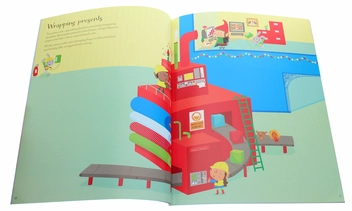 Бумажная книга «Santa's Elves Sticker Book», автор Фиона Уотт - фото №5 - миниатюра