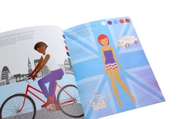 Бумажная книга «Sticker Dolly Dressing Fashion Designer. London and New York Collection», автор Фиона Уотт - фото №6 - миниатюра