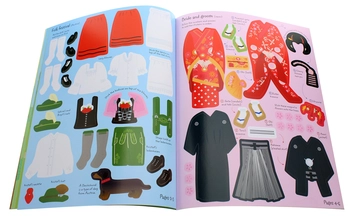 Бумажная книга «Sticker Dolly Dressing Around the World», автор Эмили Боун - фото №6 - миниатюра