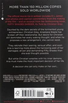 Паперова книга «Fifty Shades Darker. Official Movie Tie-in Edition, Includes Bonus Material», автор Е. Л. Джеймс - фото №2 - мініатюра