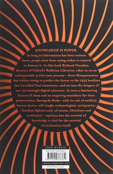 Паперова книга «Burning the Books. A History of Knowledge Under Attack», автор Річард Овенден - фото №2 - мініатюра
