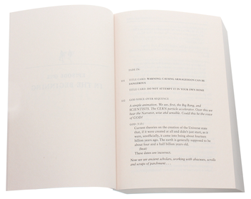 Бумажная книга «The Quite Nice and Fairly Accurate Good Omens Script Book», автор Нил Гейман - фото №4 - миниатюра