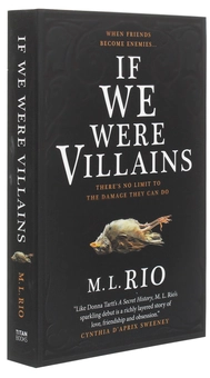 Бумажная книга «If We Were Villains», автор М. Л. Рио - фото №4 - миниатюра