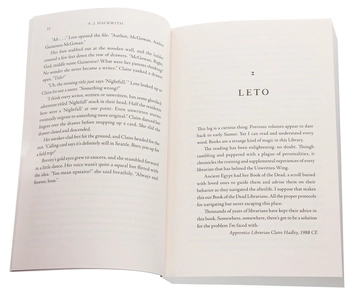 Паперова книга «The Library of the Unwritten», автор А. Дж. Хеквіз - фото №5 - мініатюра