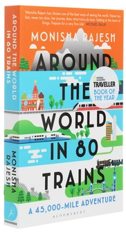 Паперова книга «Around the World in 80 Trains. A 45,000-Mile Adventure», автор Моніша Раджеш - фото №3 - мініатюра